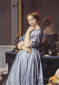 オテナン・ドーソンヴィル子爵夫人 新古典主義 ジャン・オーギュスト ドミニク・アングル Oil Paintings